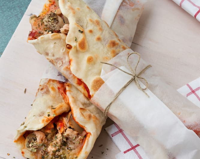 Pizza wraps