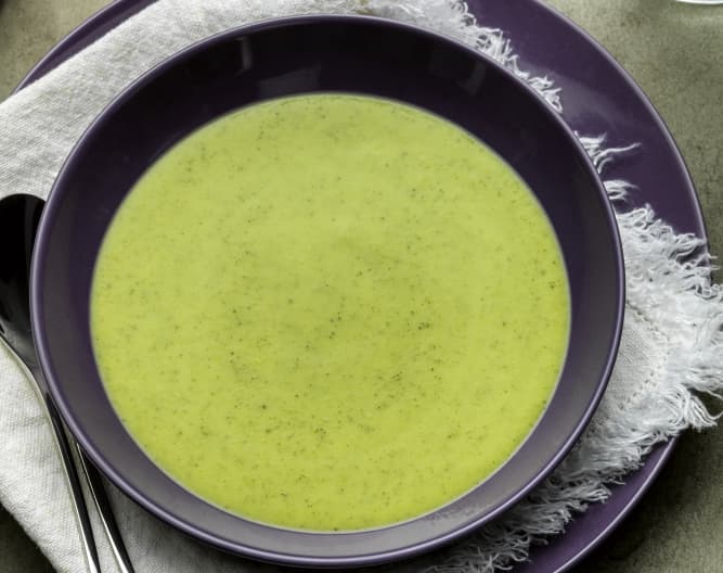 Crema de zapallito italiano