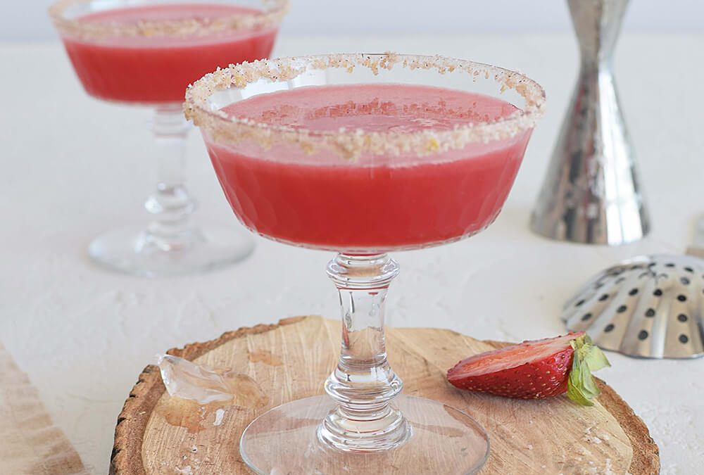MARGARITA CON SIROPE DE BERRIES