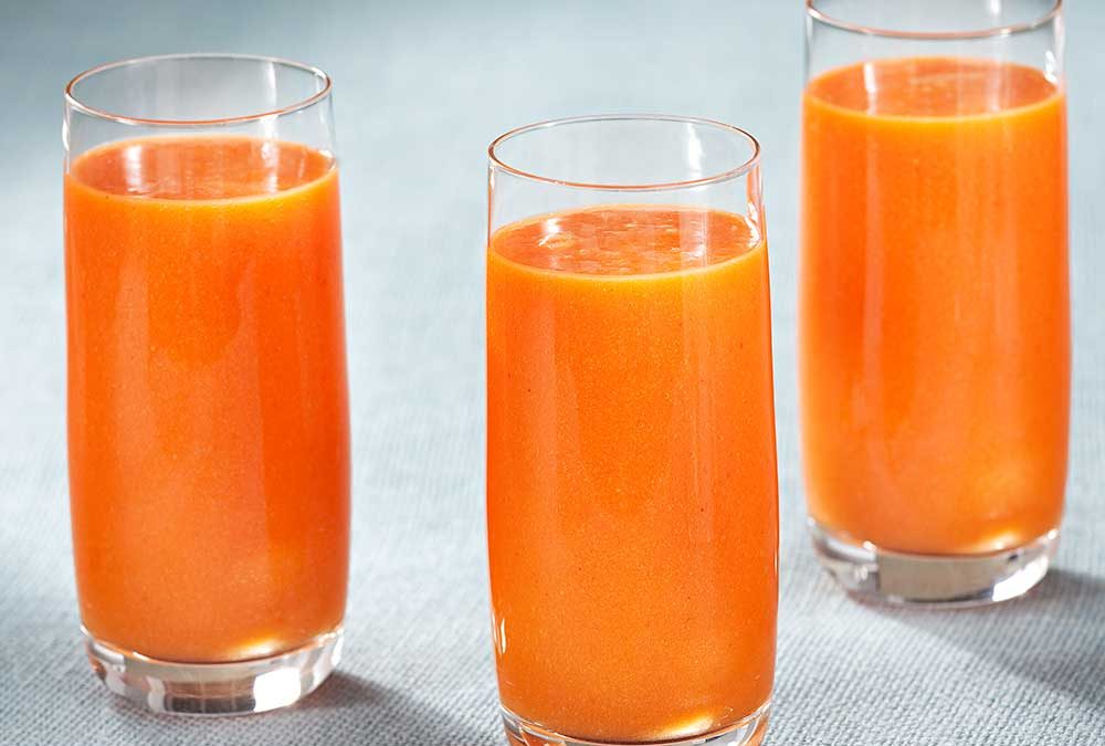JUGO INTEGRAL DE MANGO NARANJA Y FRUTILLAS