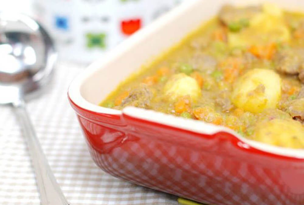 GUISO DE CARNE A LA JARDINERA