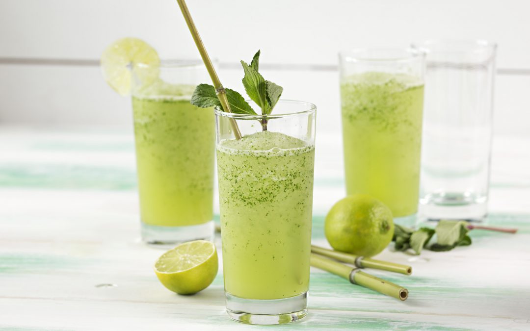 GRANIZADO DE LIMÓN Y MENTA