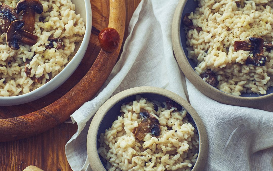 RISOTTO DE CHAMPIÑONES