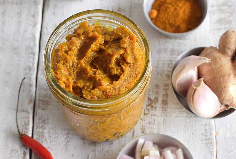 Pasta de Curry amarillo tailandés