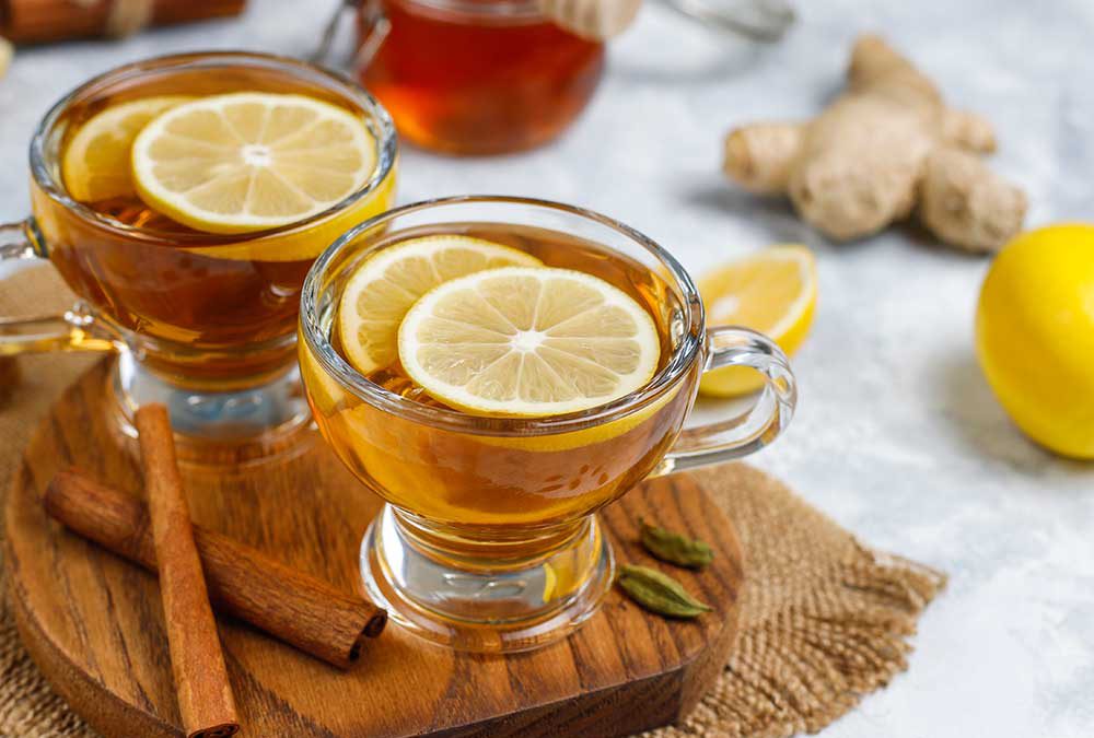 TÉ DE CÚRCUMA, LIMÓN Y JENGIBRE